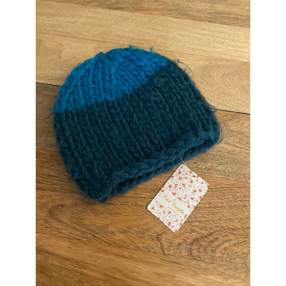 Free People Color Block Beanie